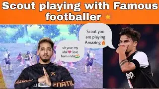 Scout Playing with dybala || ft. Levino anr sevou || pubg mobile