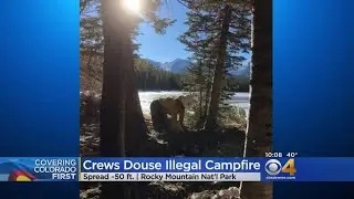 Fire Found Smoldering In Rocky Mountain National Park