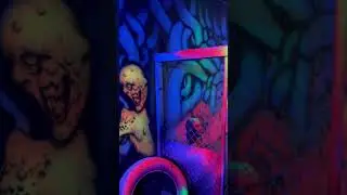 Zombie Shooting gallery continues! #art #airbrush #dayglocolor #skull #airbrushart