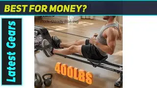 YOSUDA Magnetic/Water Rowing Machine: Amazing Water Feel, Zero Leaks!