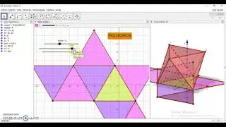 Poliedros regulares-Tutorial en GeoGebra