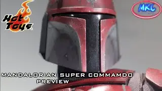 First Look Preview Hot Toys Mandalorian Super Commando 1/6th scale