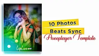 10 Photos Changing With Beats Aveeplayer Template 😱🔥 | This Template is Really Awesome