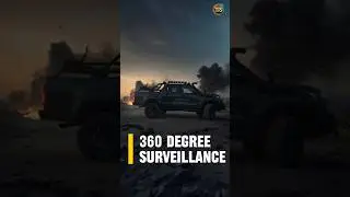 India first anti drone vehicle 🚓🚓🚓#indrajaal #viral #shorts