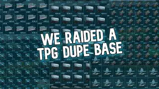 RAIDING A TPG DUPE BASE  | Ark Official PvP