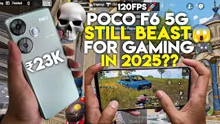 Poco F6 2025 Review | Gaming Beast or Dead for BGMI? | Poco F6 120Fps BGMI/PUBG Review 2025🔥