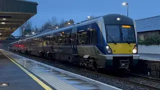 4011 and 4007 departing Lisburn to Portadown 