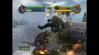Godzilla: Save The Earth - Baragon VS. Anguirus (HARD)