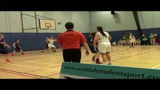 Scottish Student Sport 2016: Scotland Ireland game 2