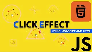 Create a Click Effect using JavaScript and HTML 5 || Using Mo.js
