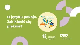 O języku pokoju. Jak kł&oacute;cić się pięknie? - Zapis webinarium TEG 2023