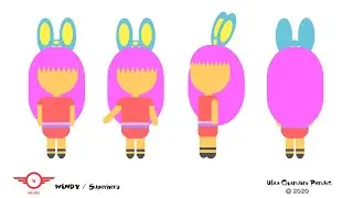 Concept Art for Game Character using Adobe Animate CC