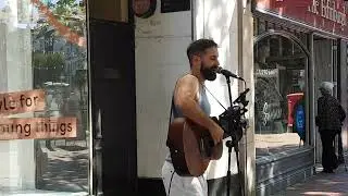 Street musician - August 2023.