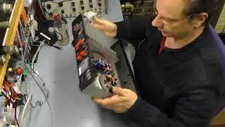 Ремонт и проверка потенциометра смещения усилителя мощности Cambridge Audio P500.