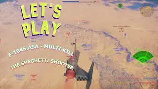 War Thunder - Italian F-104S.ASA *Multi Kill* 