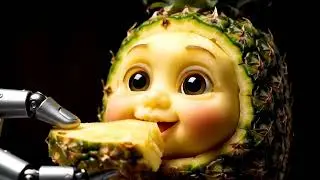 Scary: Robot feeds Pineapple
