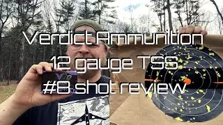 Verdict Ammunition TSS | 12 gauge #8 shot | Three chokes tested!