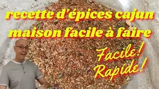 Recette d'épices cajun maison facile à faire