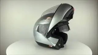 Schuberth C4 Glossy Silver Helmet - Championhelmets.com