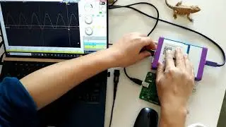 LOTO Oscilloscope || How to use a OSCH02 to test a 100M Hz signal?