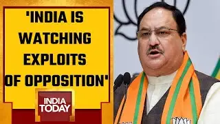 BJP Party President JP Nadda Slams Opposition For 'Misuse Agencies' Charge