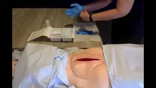 Sterile Wound Care -  Manikin
