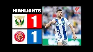Munir El Haddadi Goal 90+2  Legan&eacute;s vs Girona 1-1 Highlights  LaLiga 202425