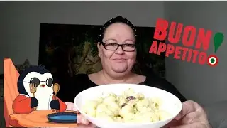 MUKBANG: PASTA CON PESTO E OLIVE TAGGIASCHE 🤤