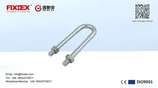 H D G U bolt with nuts bolts stainless steel U bolts