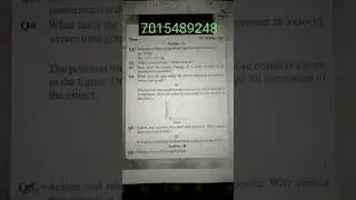 PHYSICS class 11 question paper || CBSE||