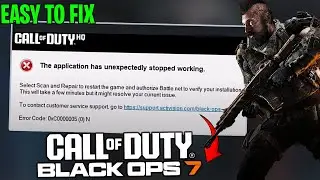 Black Ops 7 постоянно вылетает? 😱 Неожиданно перестало работать. Исправление.