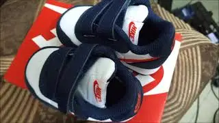 UP CLOSE: Nike MD Valiant TDV Midnight Navy/Picante Red