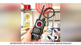 Professional Anti Spy Camera Detector K68 Bug Scanner Security Protection RF Signal Cam Hidden