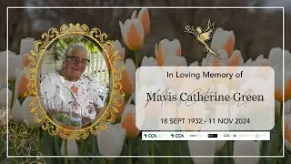 Funeral Service for Mavis Catherine Green
