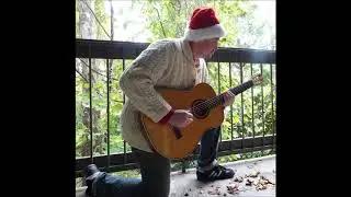 I Saw Three Ships Classical Baritone guitar tuned AEADEA