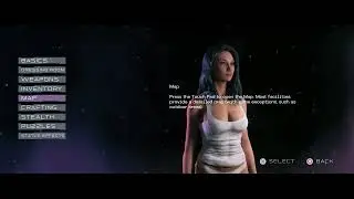 Code Violet - Text Tutorials: Dressing Room, Weapons, Inventory, Map, Crafting, Stealth, Puzzles
