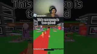 What is this weapon in steal a brainrot?? #roblox #stealabrainrot #stealabrainrotroblox