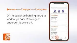Hoe je geplande betalingen beheren in de ING Banking app?