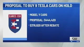 Eanes ISD board puts proposal on hold that would add Teslas to its district police car fleet