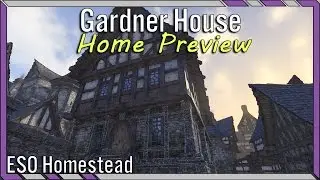 Gardner House ESO House Preview - Large Breton House Elder Scrolls Online