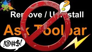 Remove Ask Toolbar and Uninstall - In Windows 8