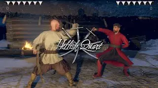 Barabasz vs Laszlo -Hellish Quart gameplay (polish saber)