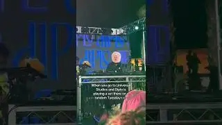 DIPLO playing at Universal Studios&hellip;#diplo #dj #universalstudios #techno #edm #festival