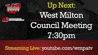 8/08/2023 West Milton Council Meeting