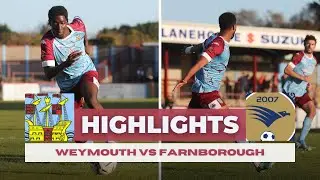 Highlights | Weymouth 1-1 Farnborough