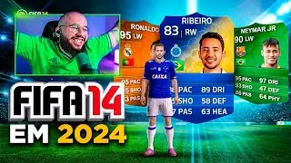 JOGUEI O FIFA 14 EM 2024!