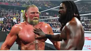Oba Femi men roster Brock Lesnar Roman Reigns back WWE Raw highlight