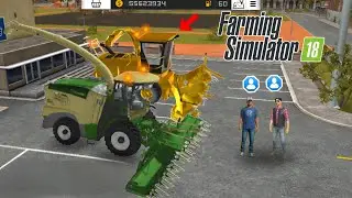 Fs 18 Corn Harvesting Gameplay! Farming Simulator 18 Multiplayer Timelpase #fs18