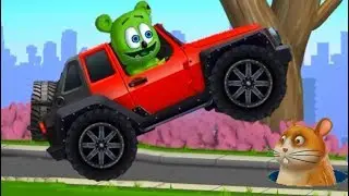 GummyBear and Friends speed racing! Vol. 1 Гонки мишки Гумми и его друзей! Часть 1. Город! City!