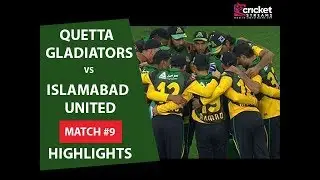 Islamabad  United vs quetta Gladiators - Match #9 -PSL2018